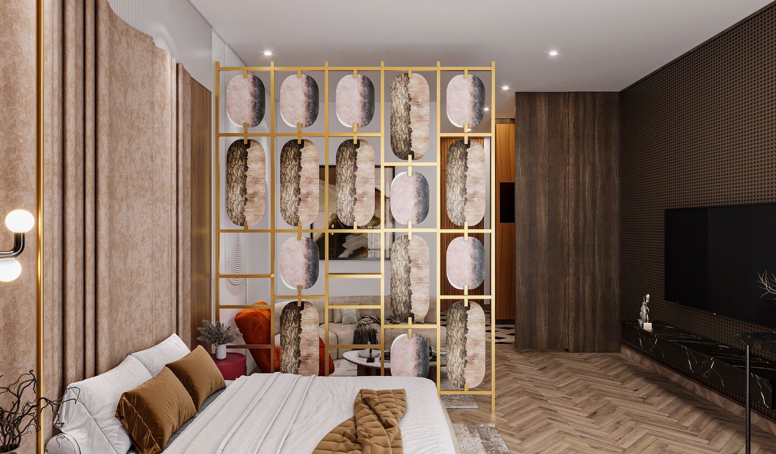 Luxury suite interior
